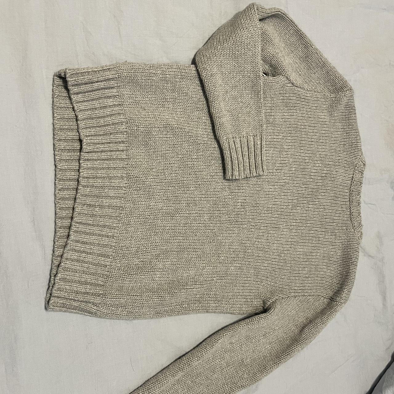 Gray / grey American flag Ralph polo Lauren sweater... - Depop