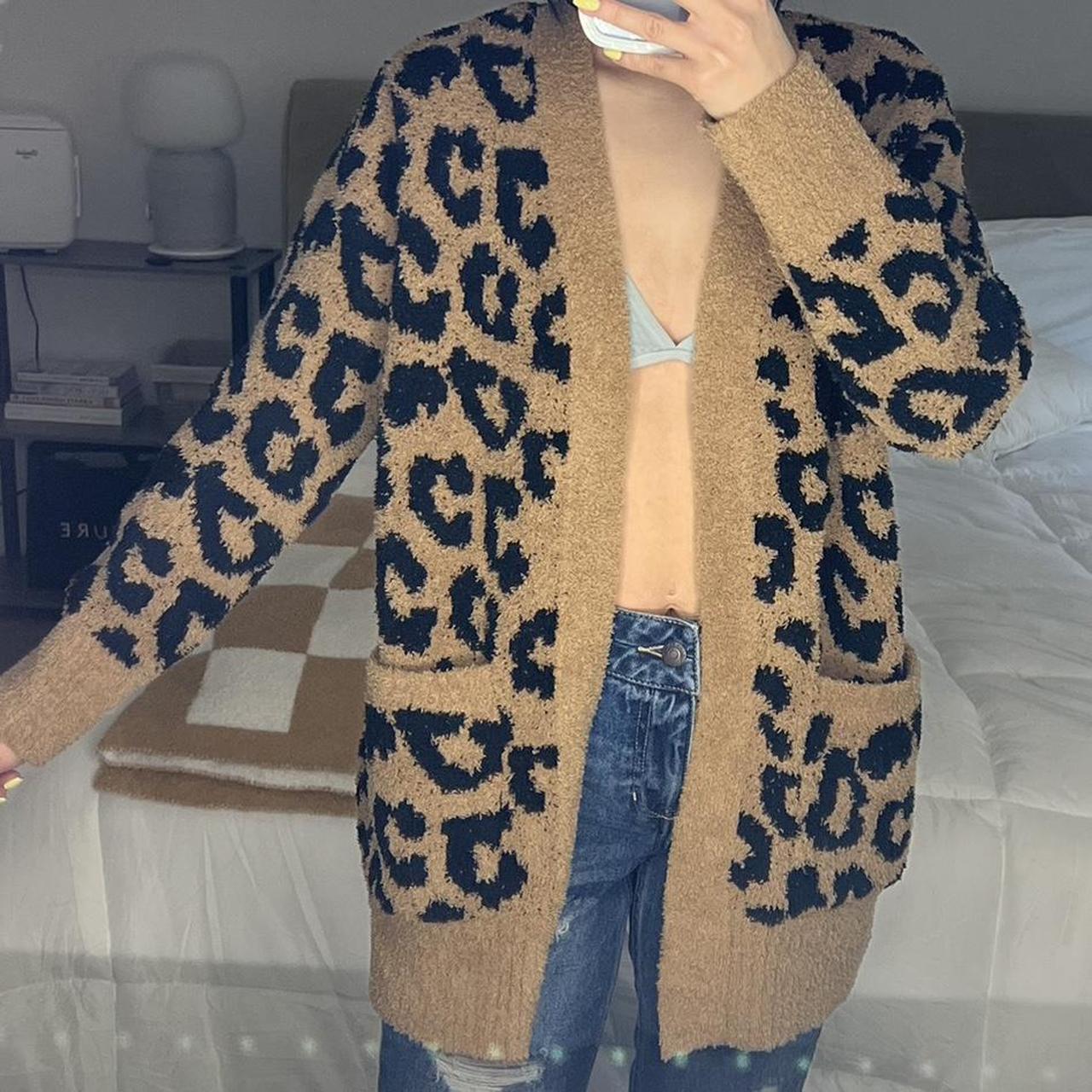 BAREFOOT DREAMS super cozy cheetah print