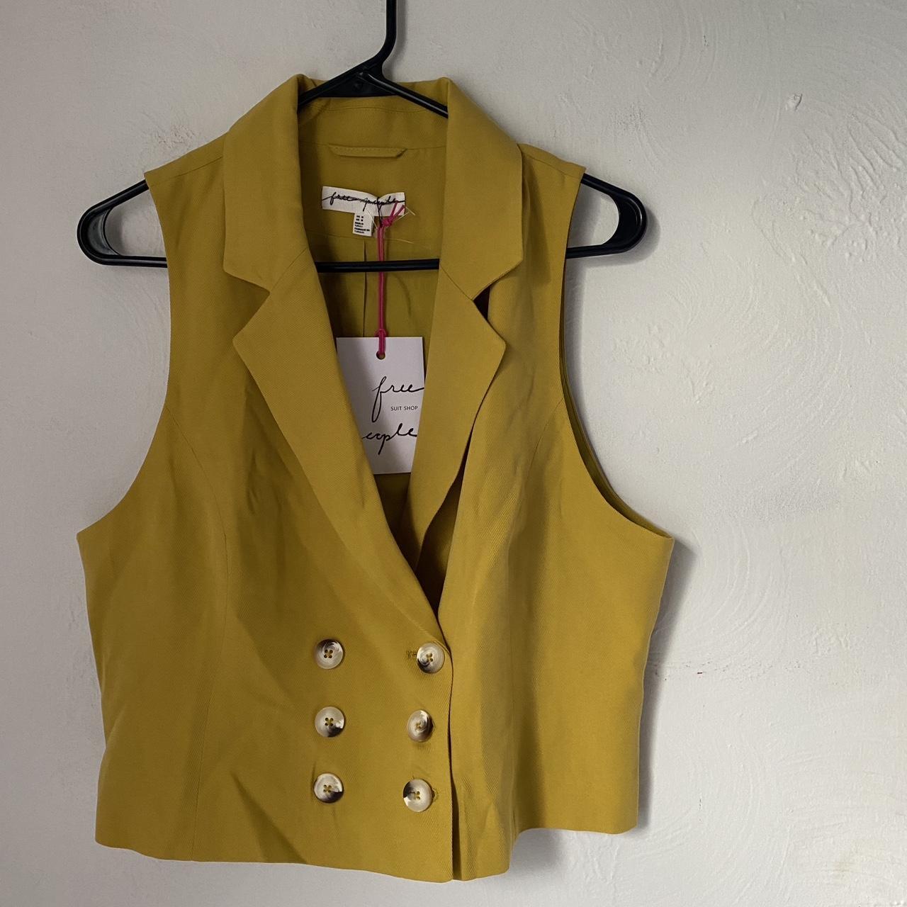 Vogrtcc Formal Vest Women Suit Coat Tops Officebusiness Waistcoat  Sleeveless Jacket at Amazon Women's Coats Shop