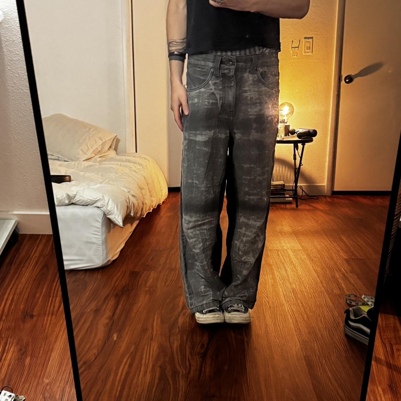 southpole jeans reworked to make them wider sick... - Depop