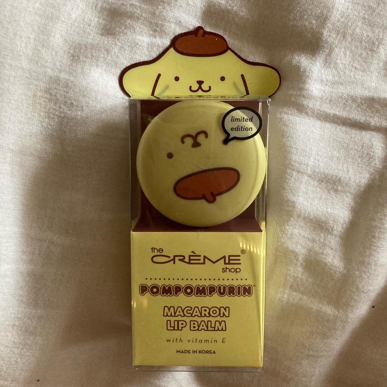 POMPOMPURIN the Crème shop Macaron lip balm LIMITED... - Depop