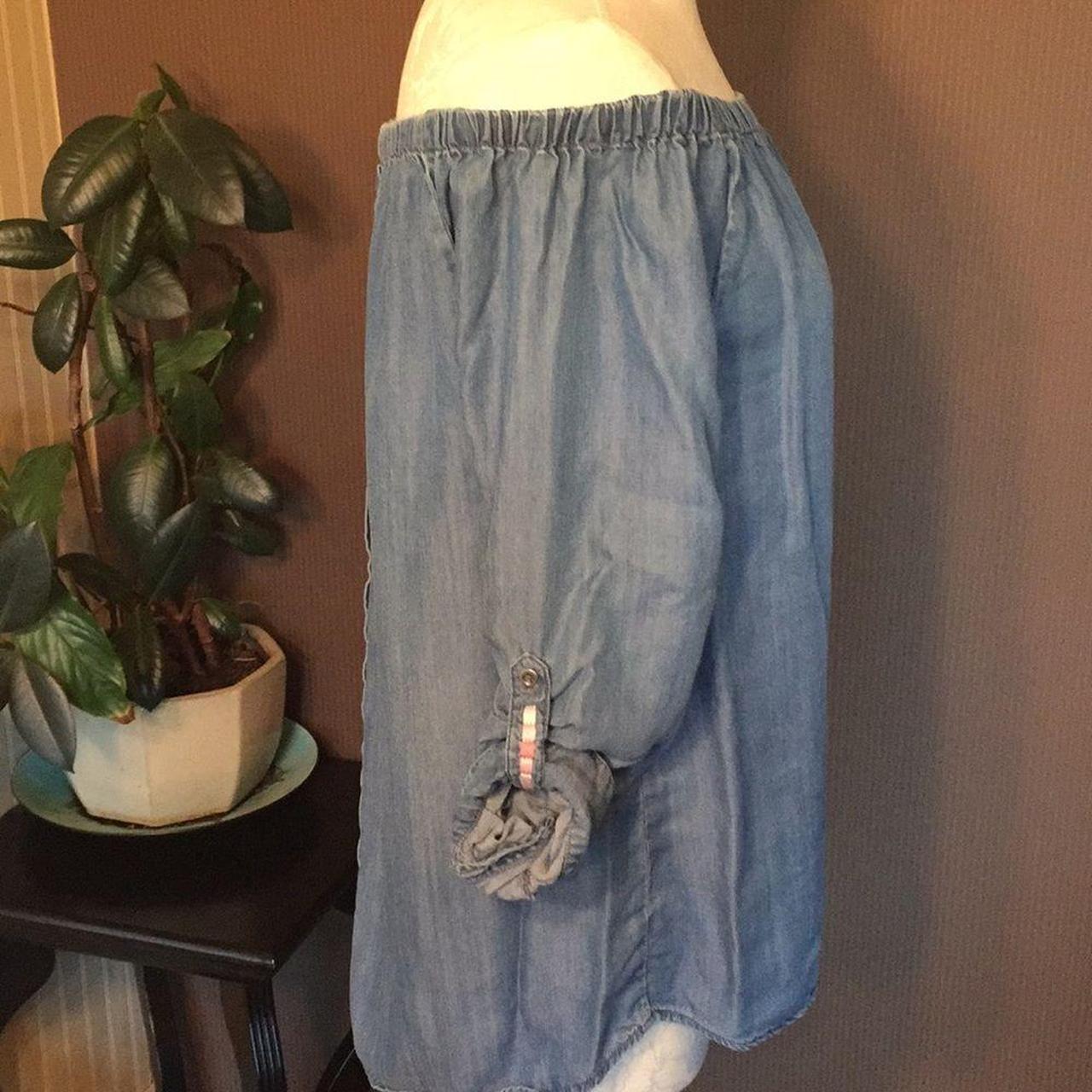 Source Unknown Women's Shirt - Blue - M – Billy t… - image 5