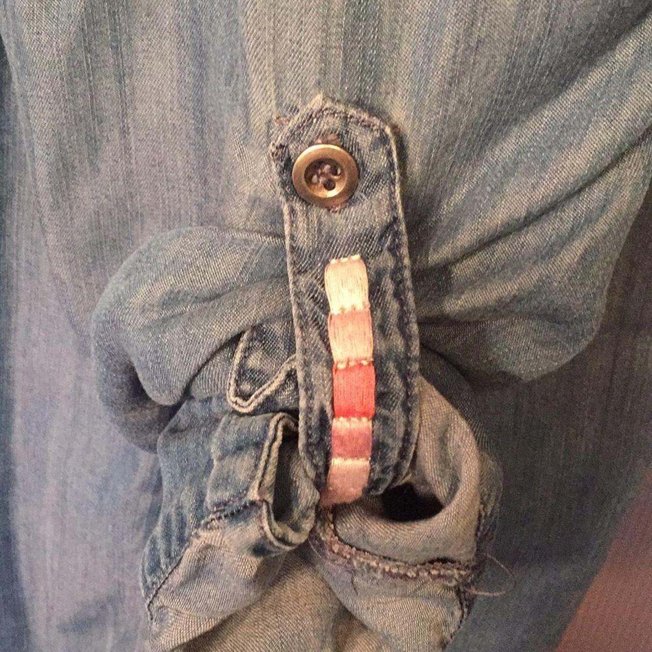 Source Unknown Women's Shirt - Blue - M – Billy t… - image 3