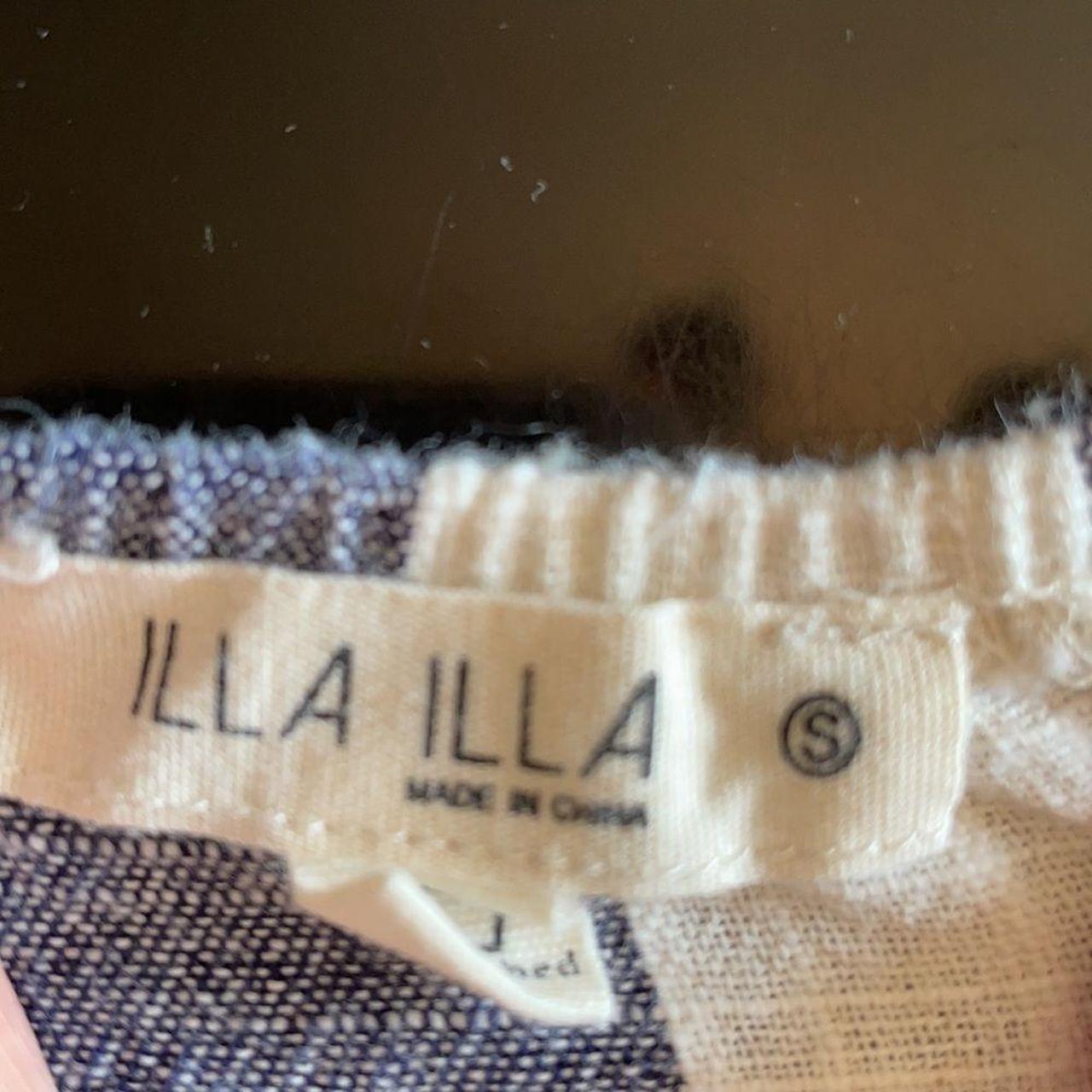 Source Unknown Women's Crop top - Cream/Blue - S … - image 5