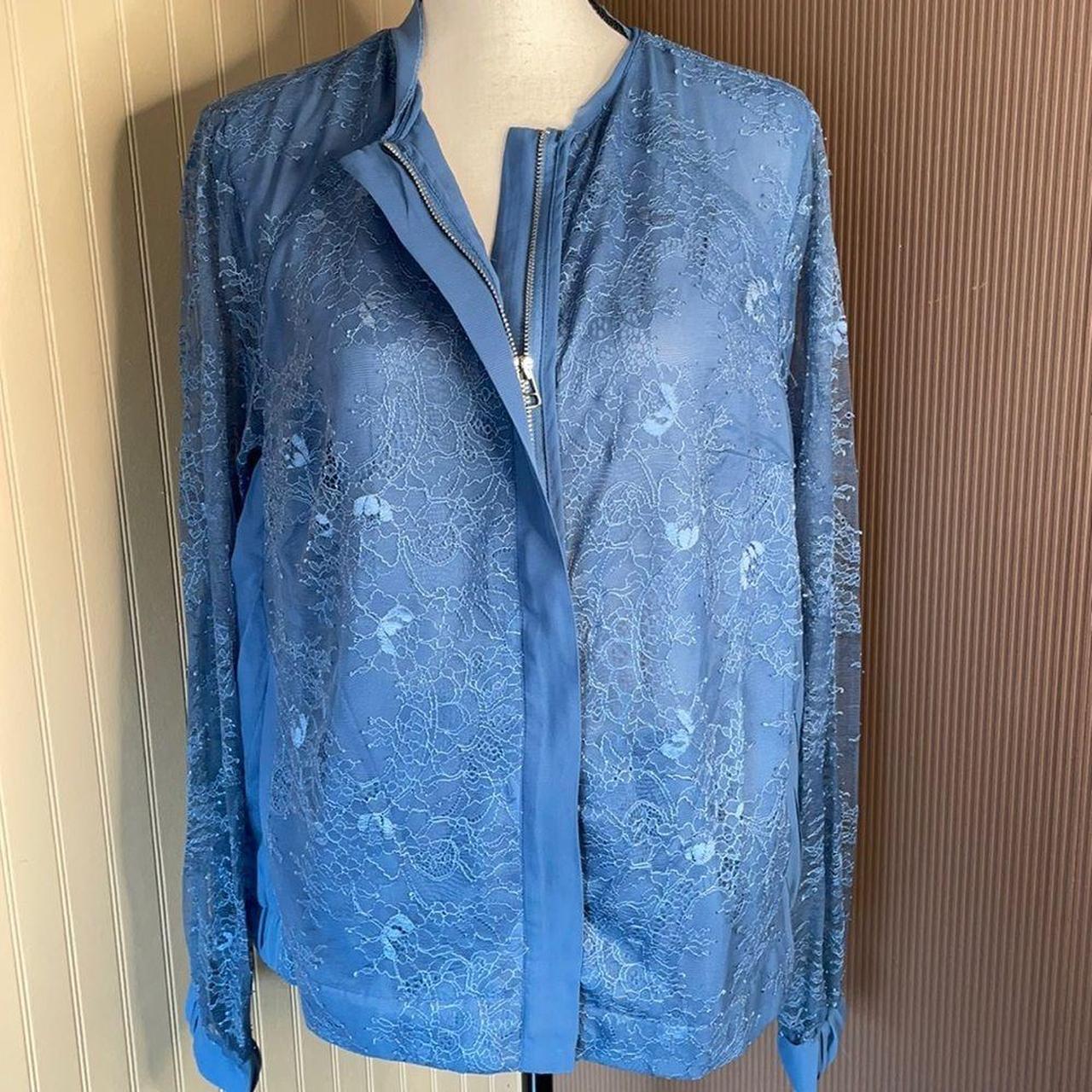 Source Unknown Women's Lightweight Jacket - Blue … - image 1