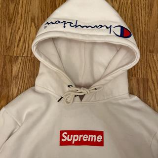 Supreme x champion sale box logo hoodie