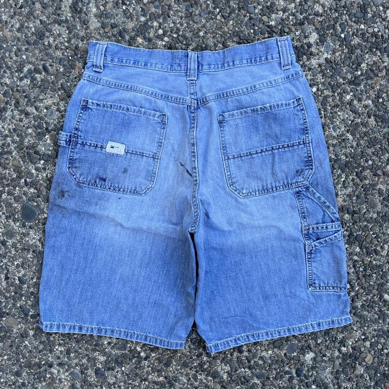 Vintage 90s Old Navy Baggy Carpenter Jorts Skater... - Depop