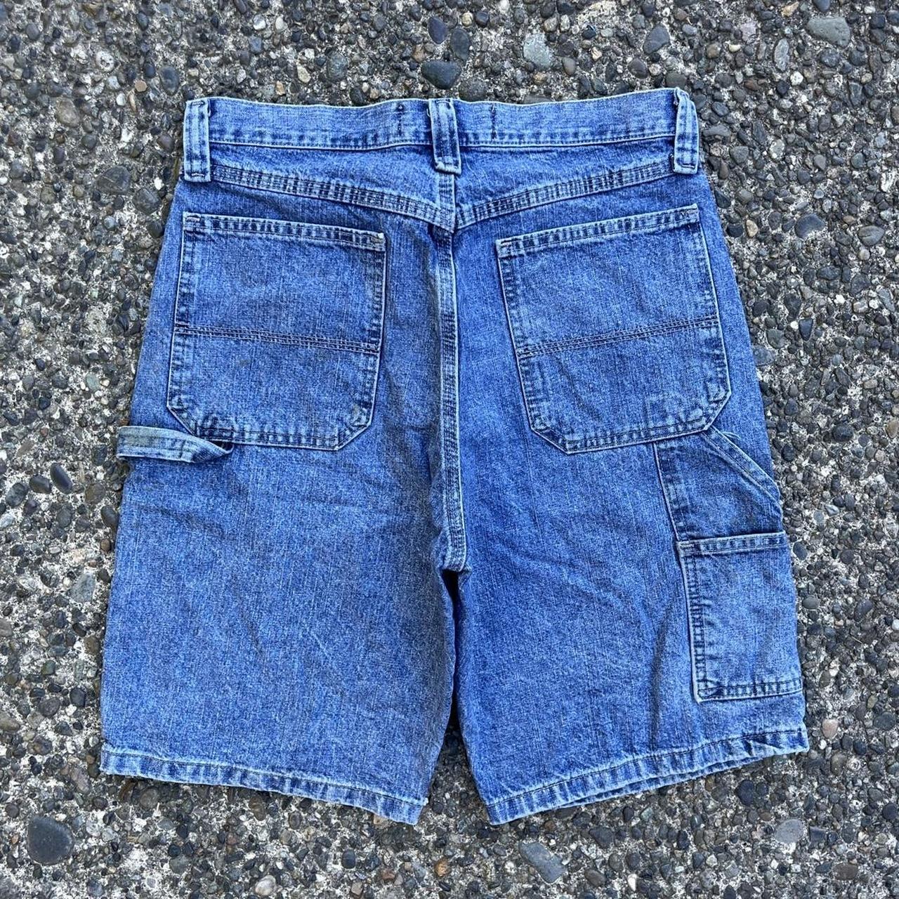 Vintage 90s Carpenter Jorts Essential Workwear Jean... - Depop