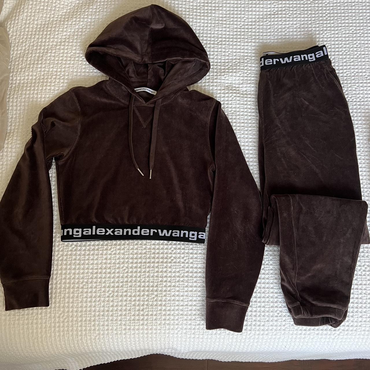 wang tracksuit brown