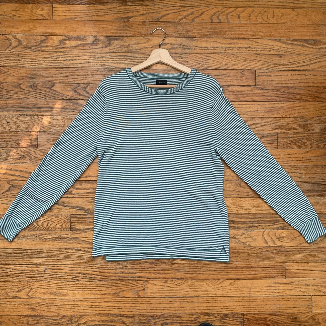 J.Crew Men's Green Sweatshirt | Depop