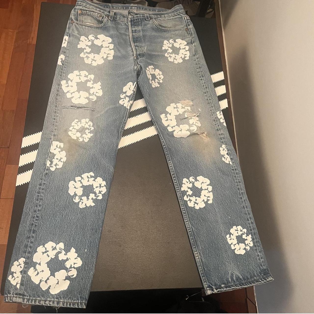 DENIM TEARS x Levi's size: US 32 got them for - Depop