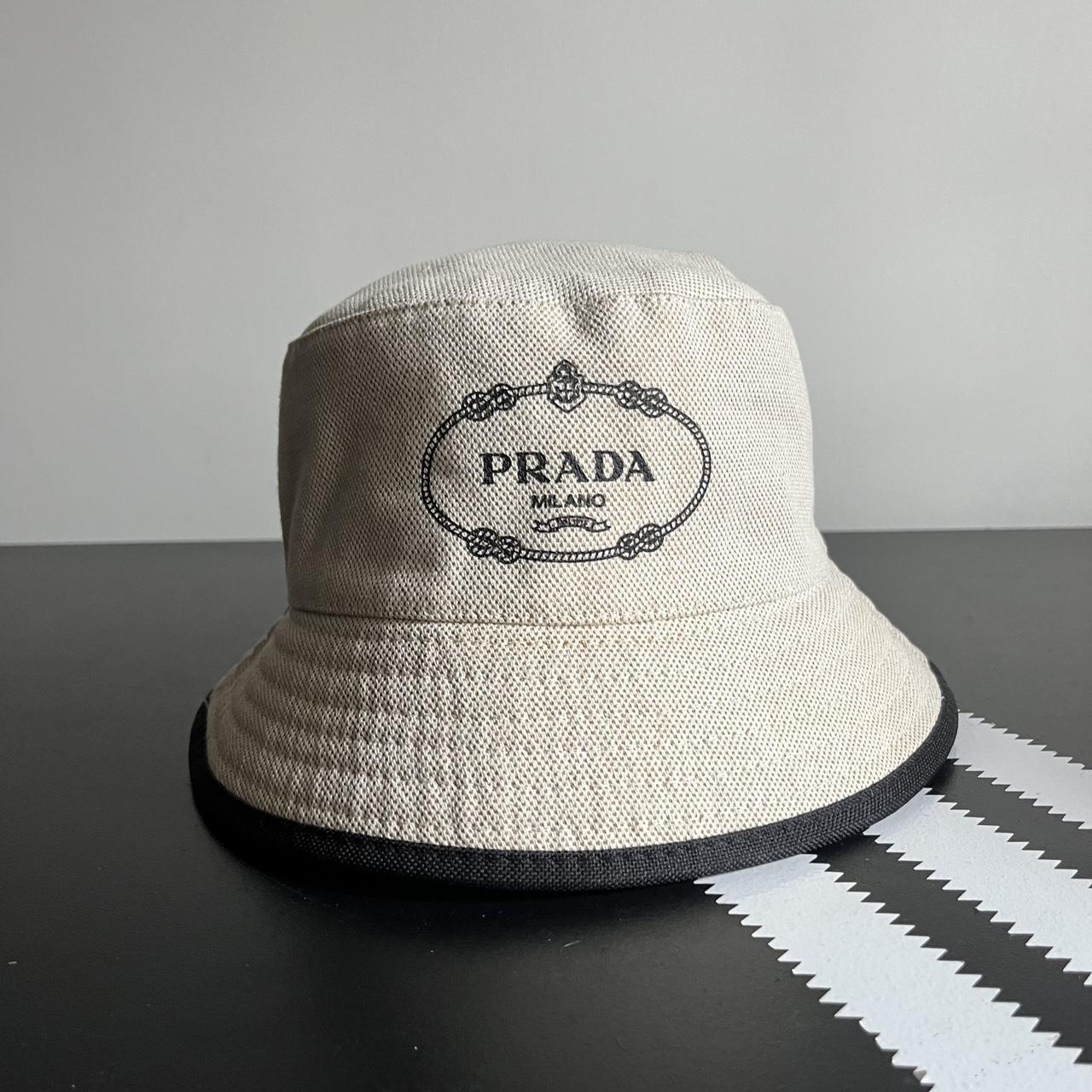 Prada canvas bucket hat RRP around 600 in great