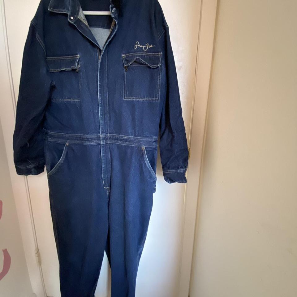 Sean john hot sale denim jumpsuit