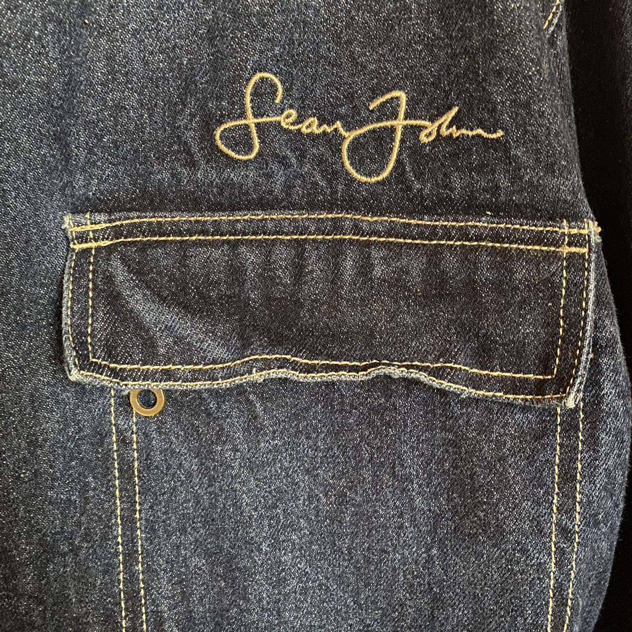 Vintage Sean John Velour Tracksuit Jacket with... - Depop