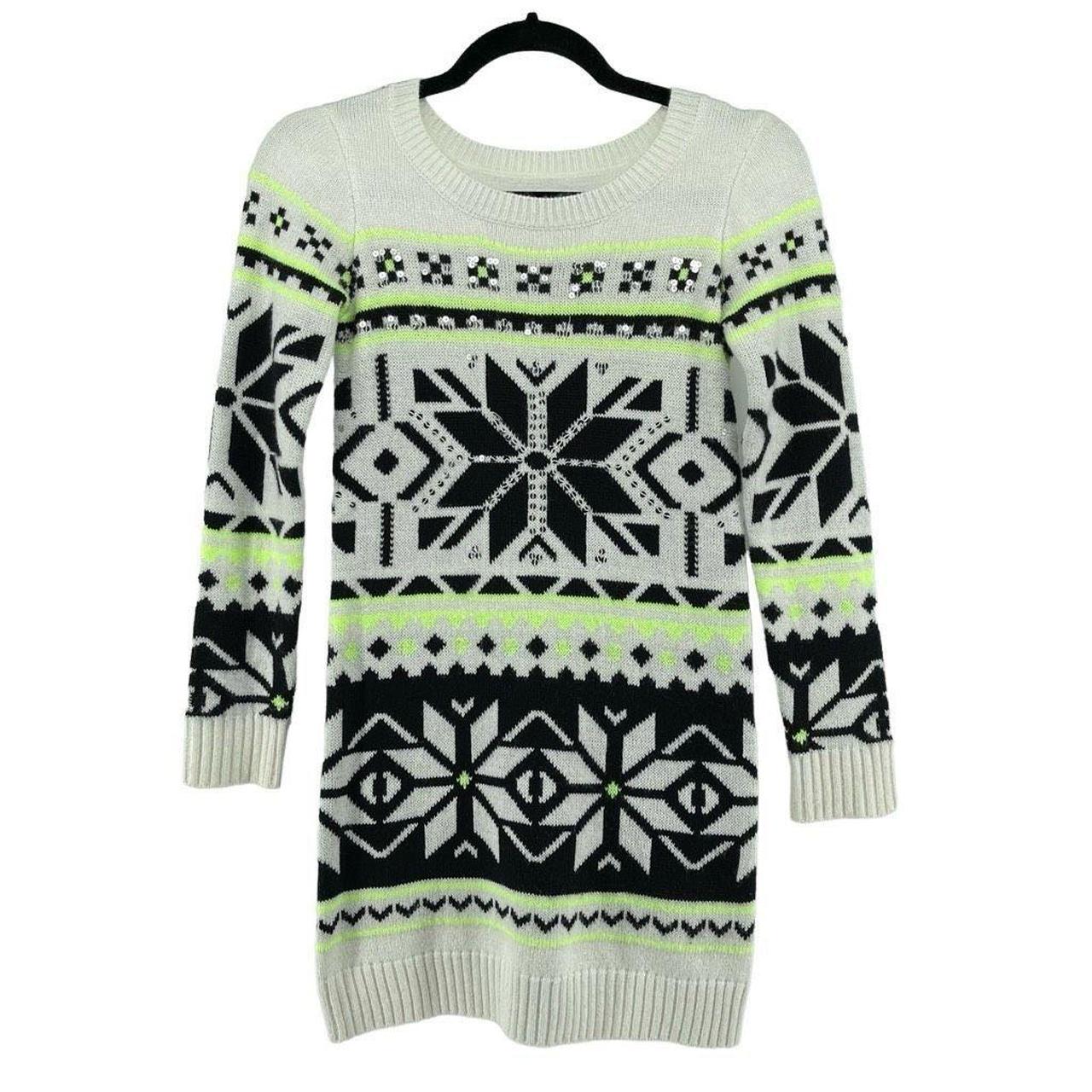 Metallic fair isle on sale sweater