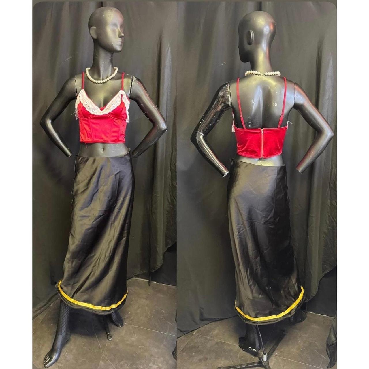 Women's Costume - Red/Black – Popeye Olive Oil Co… - image 1