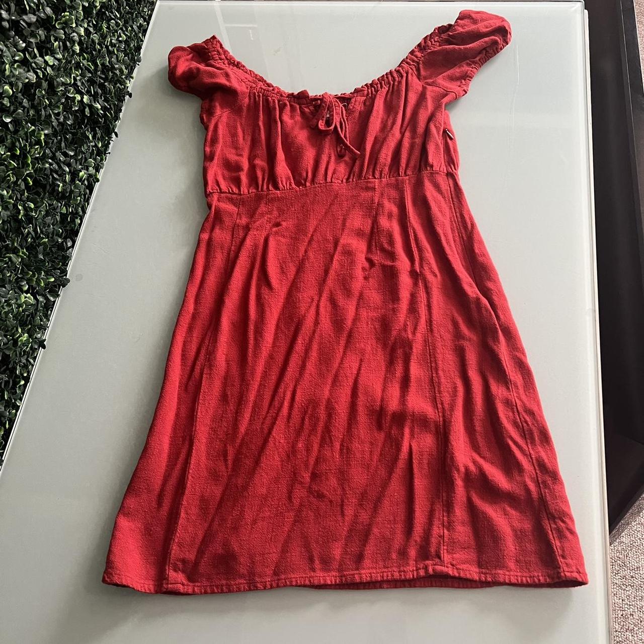 Aeropostale Women's Red Dress | Depop