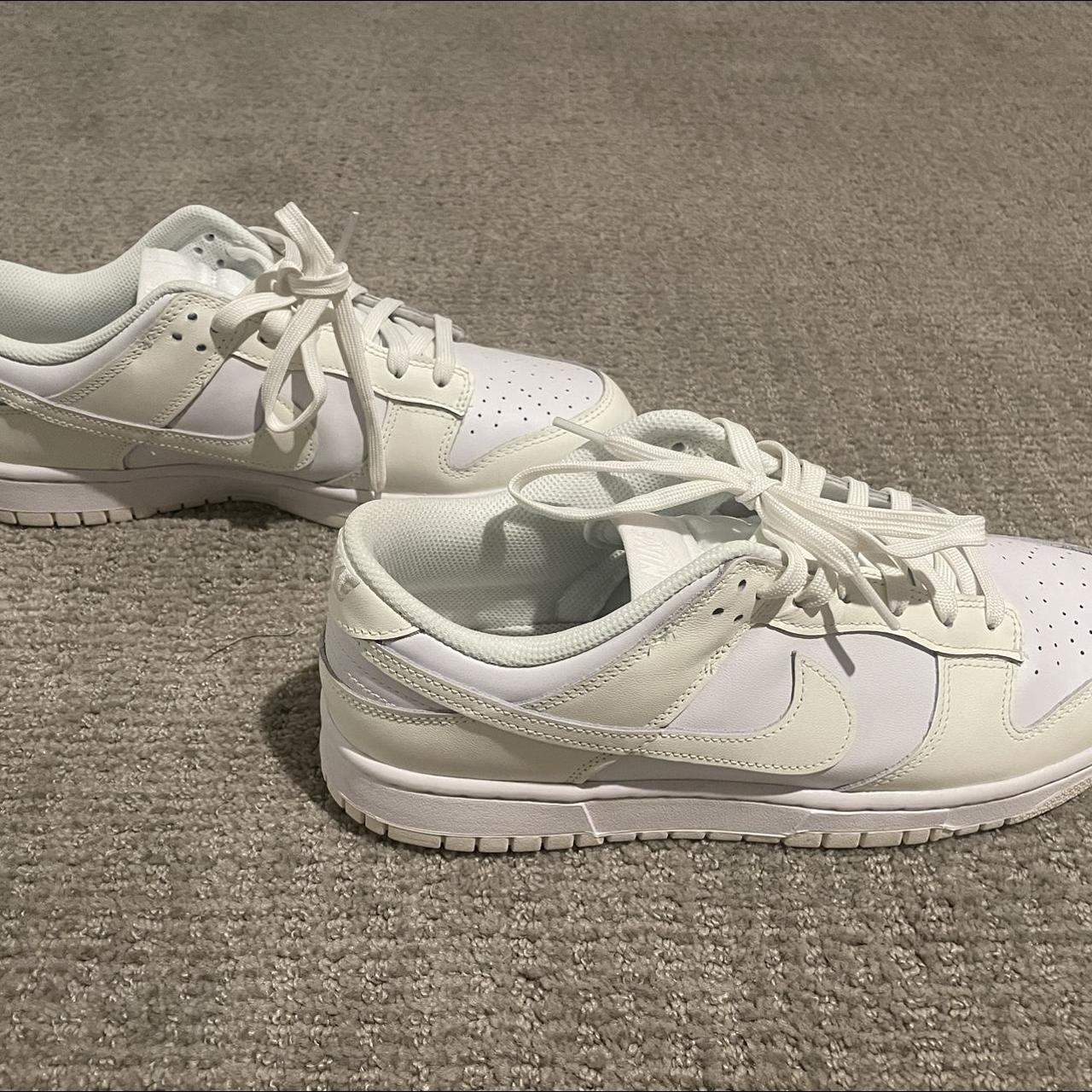 sail pearl white nike dunks