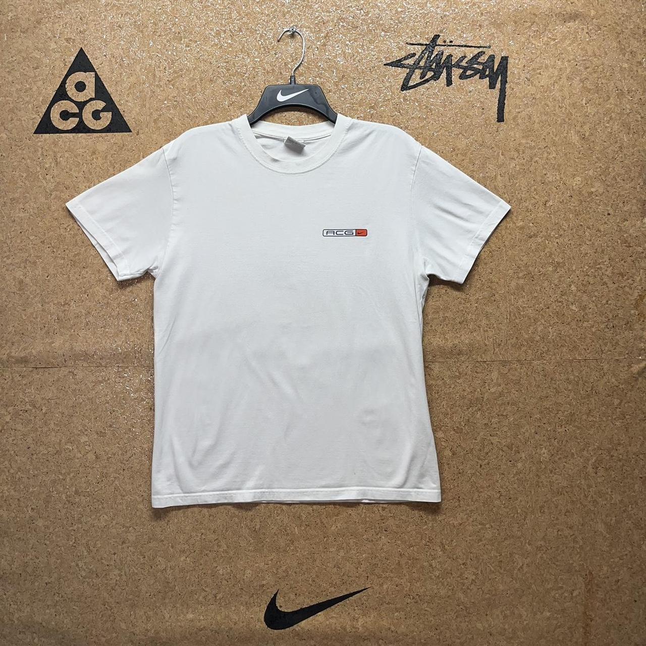 Rare Vintage NIKE ACG Swoosh Triangle Spell Out T | Depop
