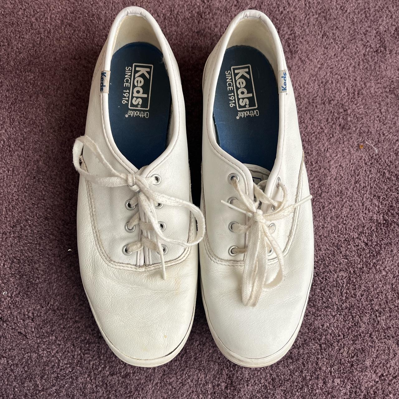 Keds champion white leather sneaker Great for... - Depop