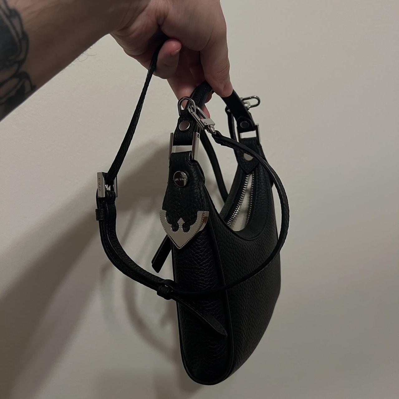 By Far Women's Black and Silver Bag (3)