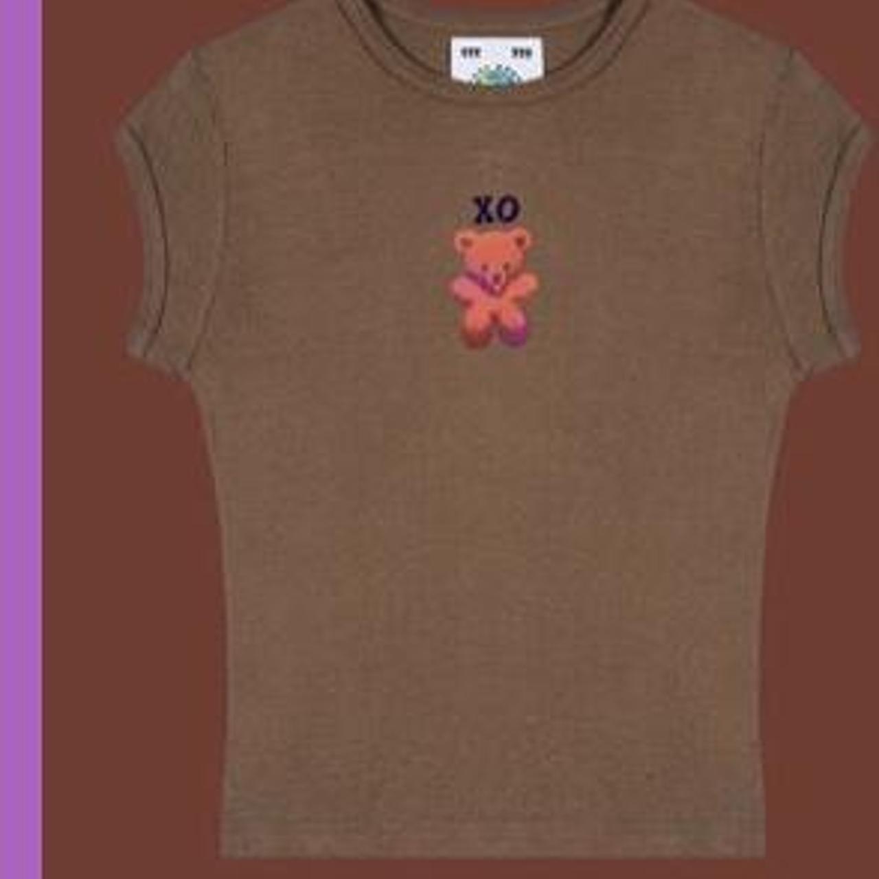 XO Bear Tee M / Brown Unif worn 23 times (I... Depop