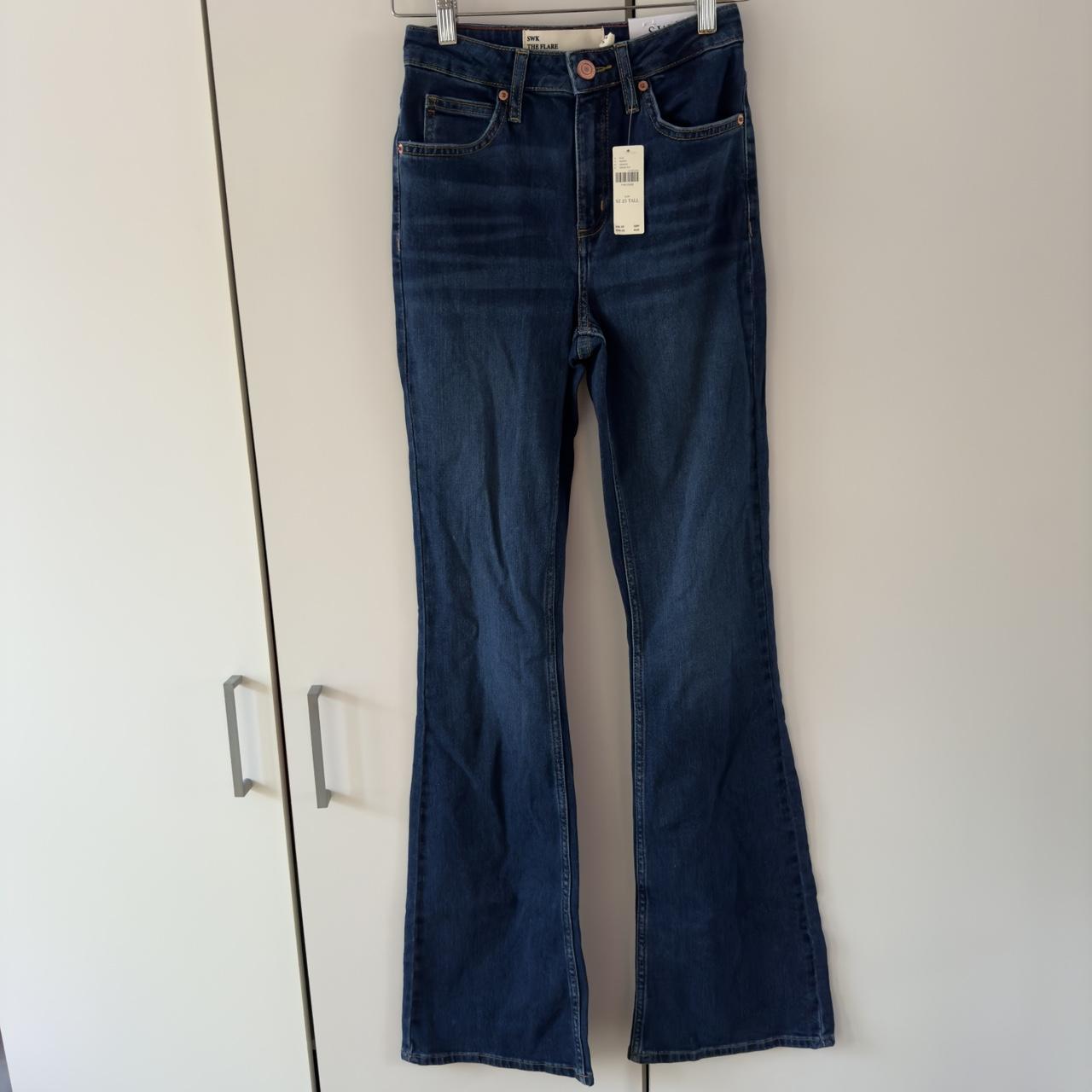 Anthropologie SWK The Flare Denim Jeans Size W25 L34 - Depop