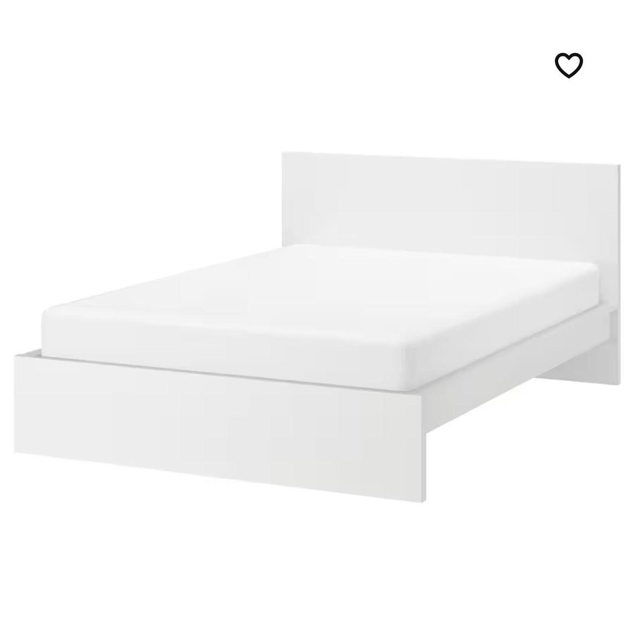 IKEA full size bed frame used for 2 months Depop