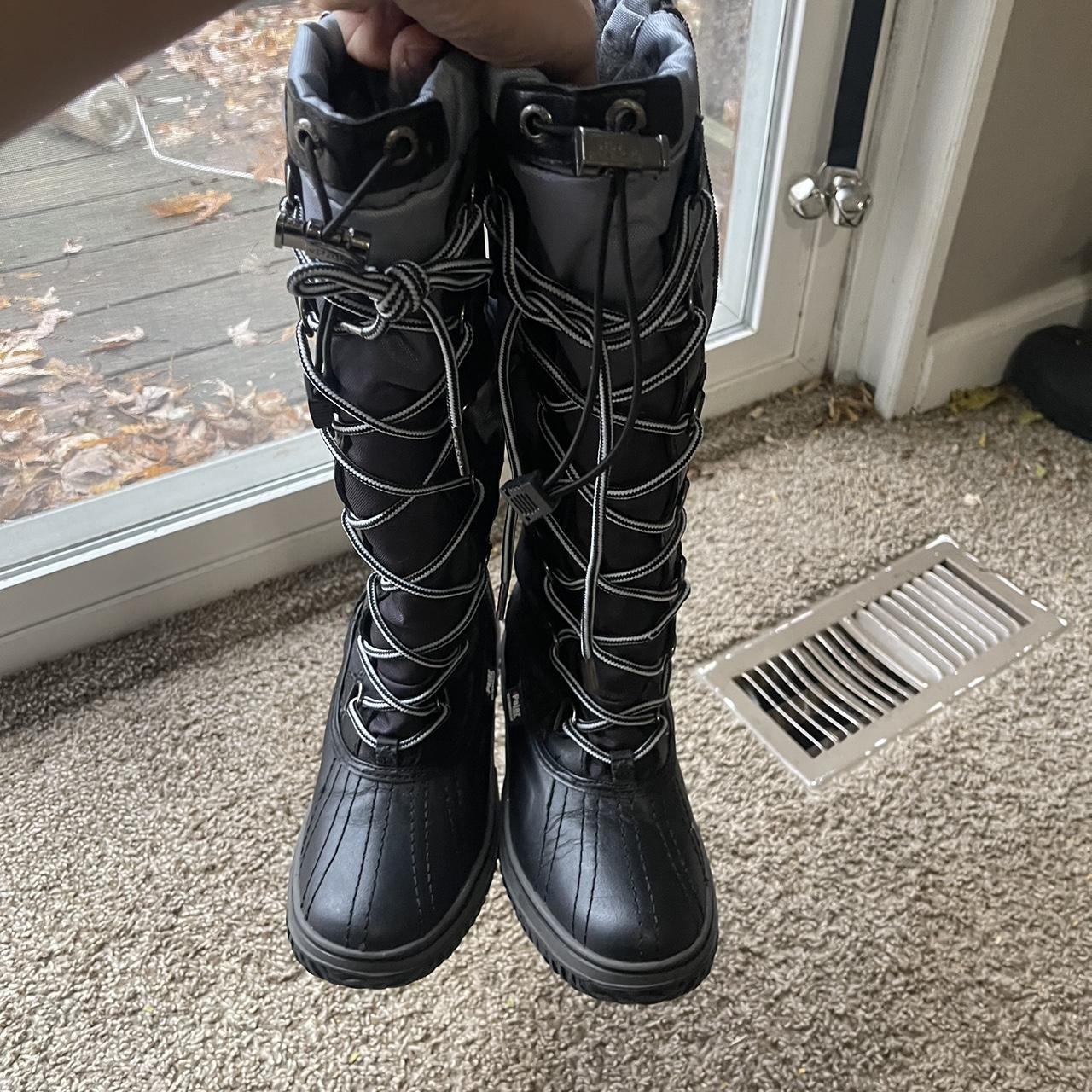 Grey and black size ombré Pajar Depop