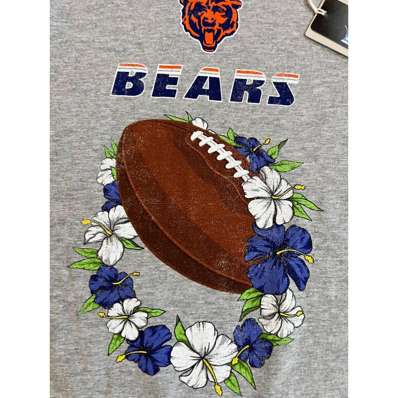 Tommy Bahama Gray Chicago Bears Sport Lei Pass Long Sleeve T-Shirt Mens  Size 3XL