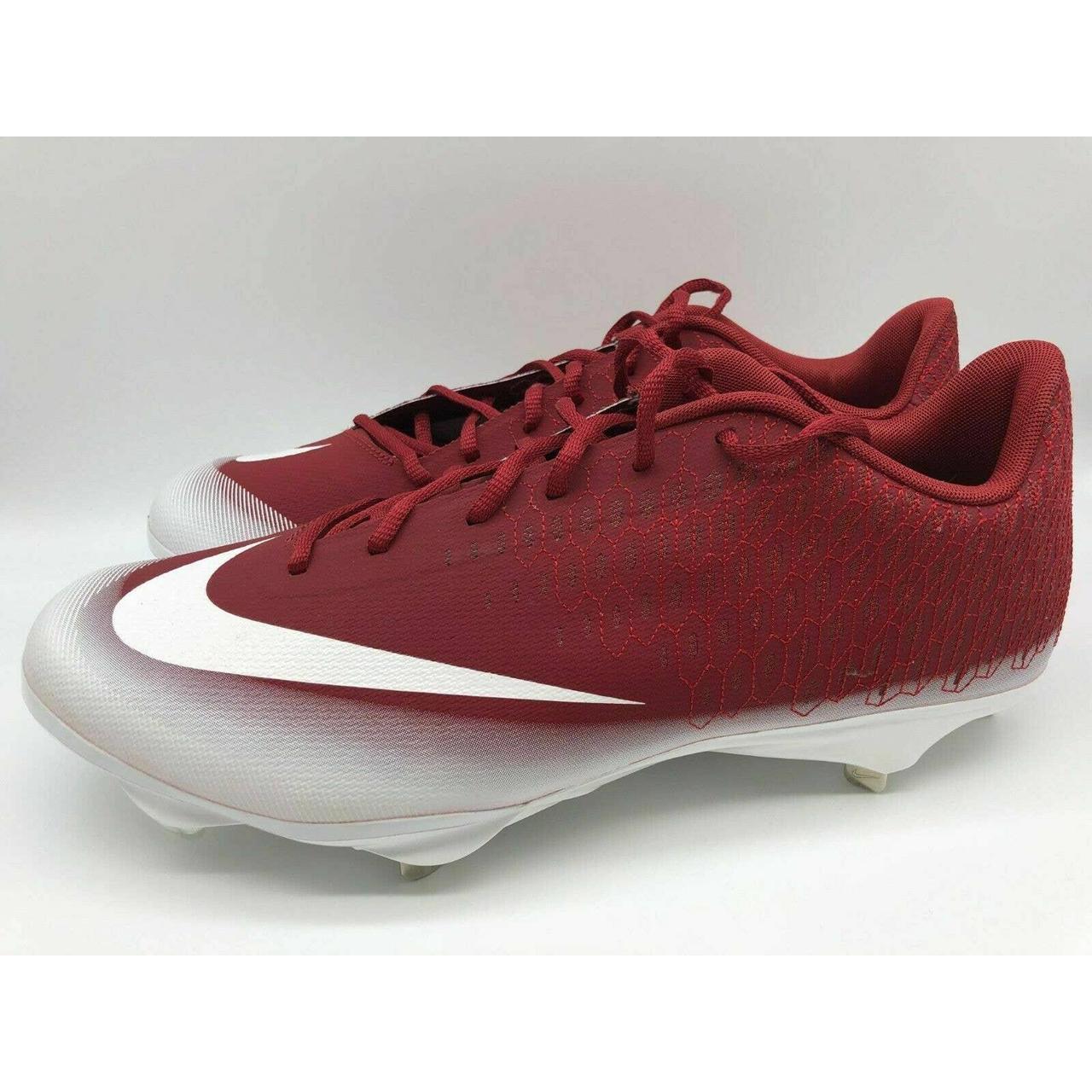 Nike Lunar Vapor Ultrafly Elite Men's Baseball Cleats in Red for