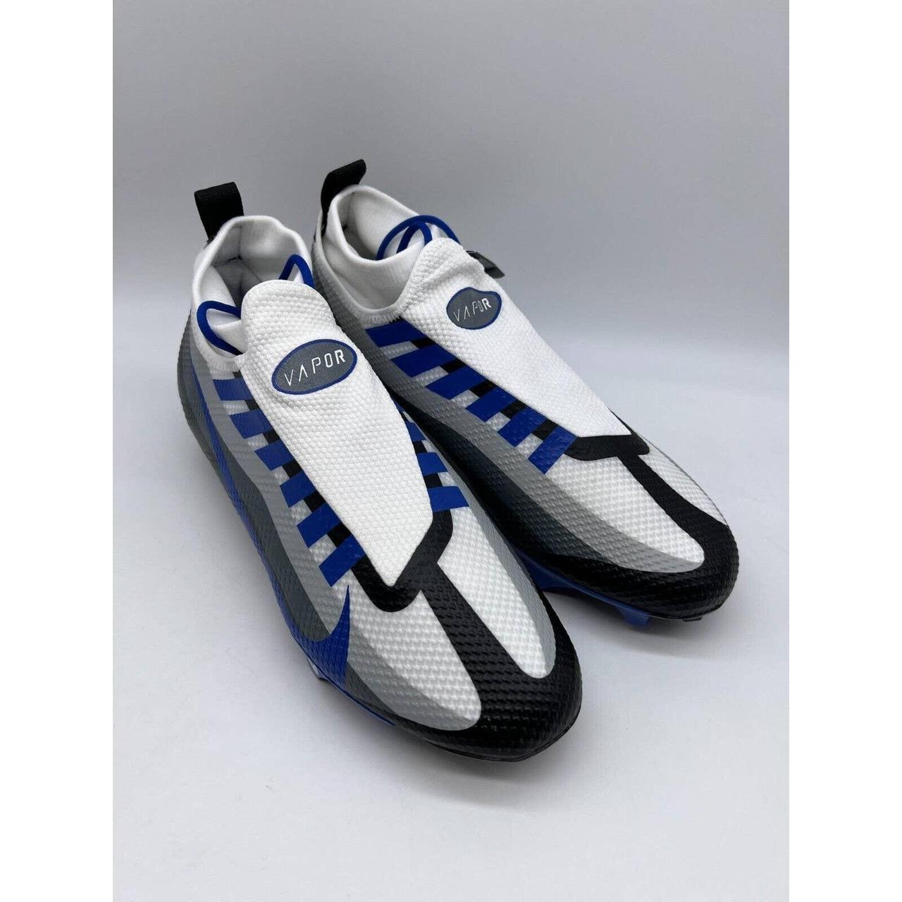 Nike Vapor Edge Pro 360 White Royal Blue Football - Depop