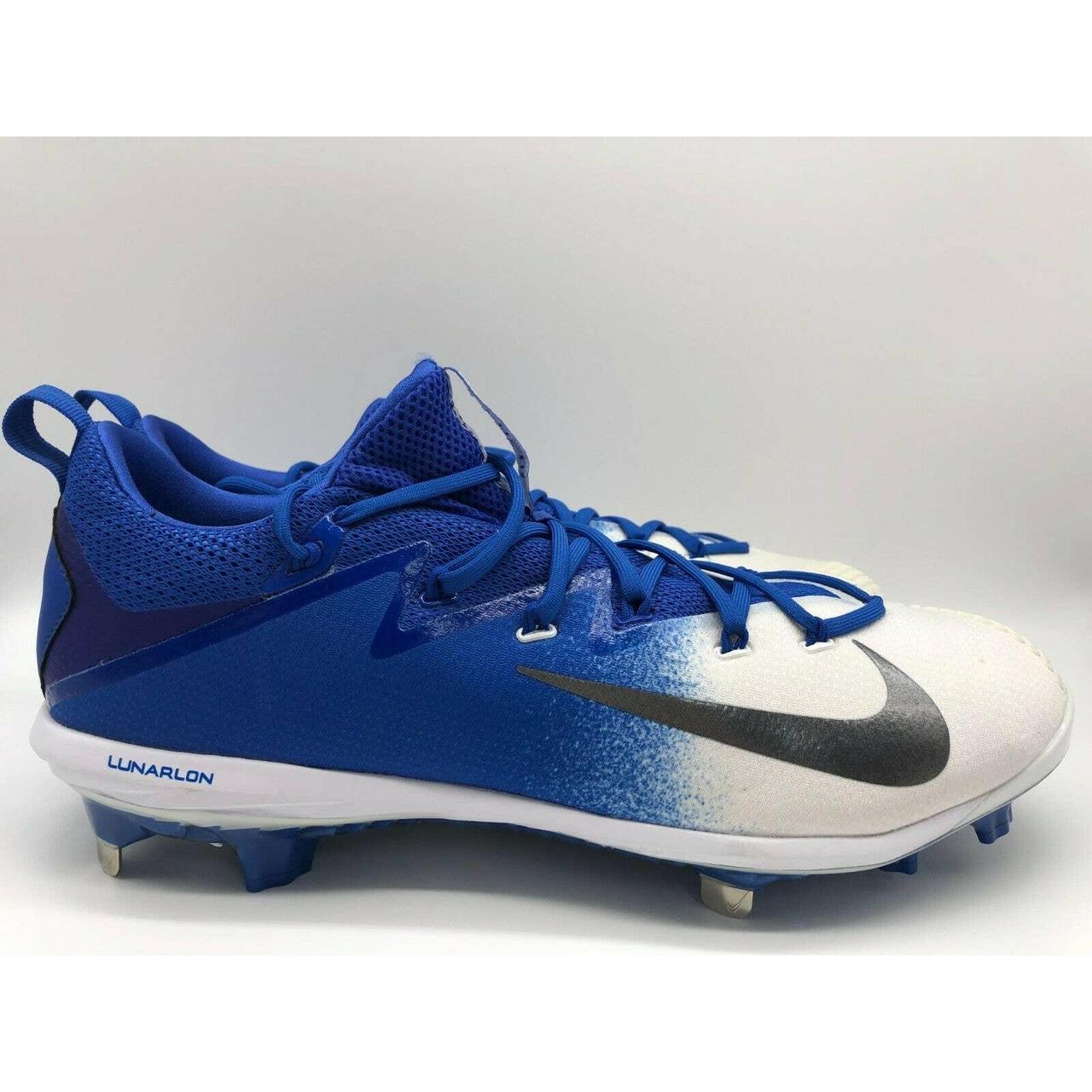 Nike Men's Lunar Vapor Ultrafly Elite 2 Baseball Cleats (10, Blue