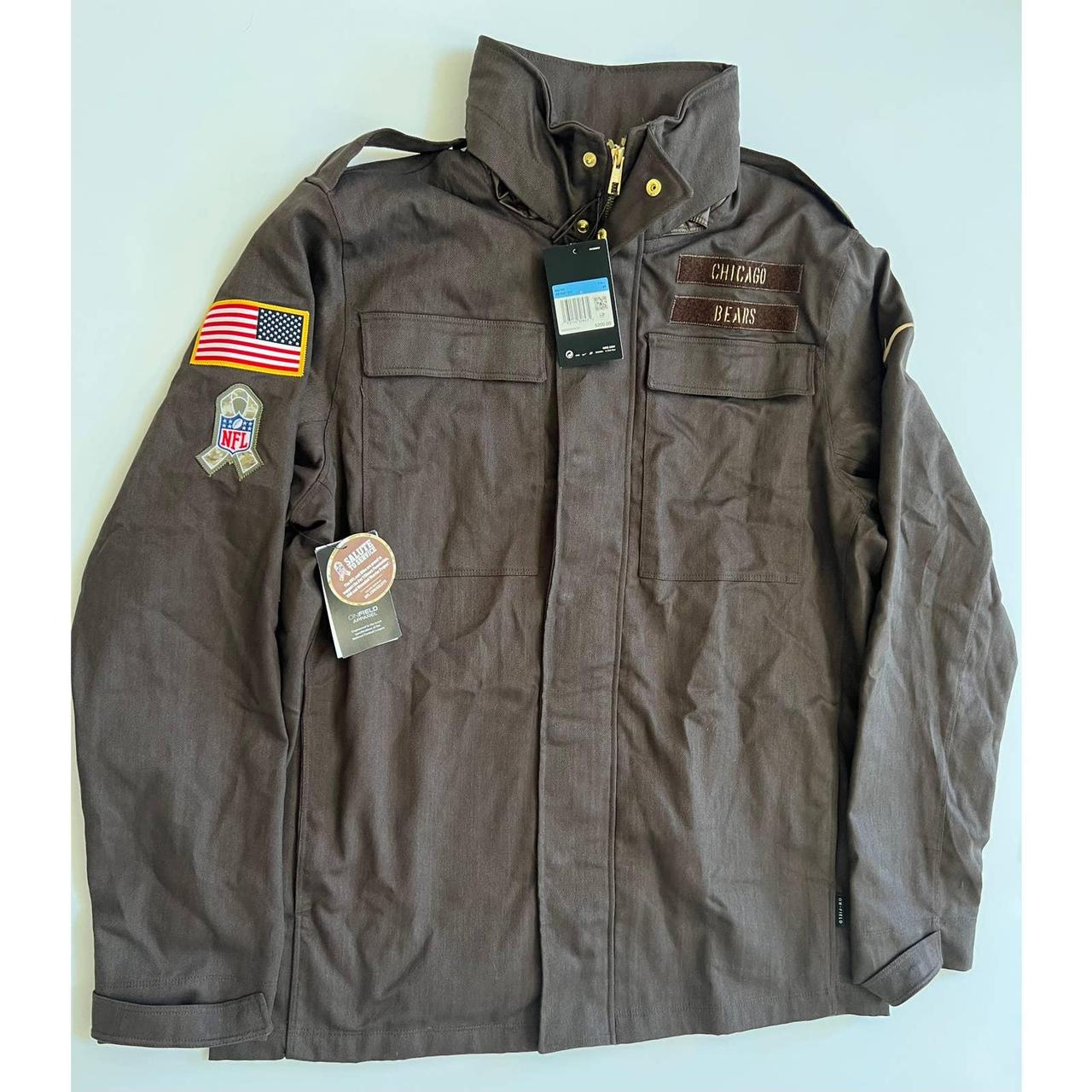 Nike Chicago Bears Salute To Service On-Field Jacket (AT7697-237) Men's  Size Large | SidelineSwap