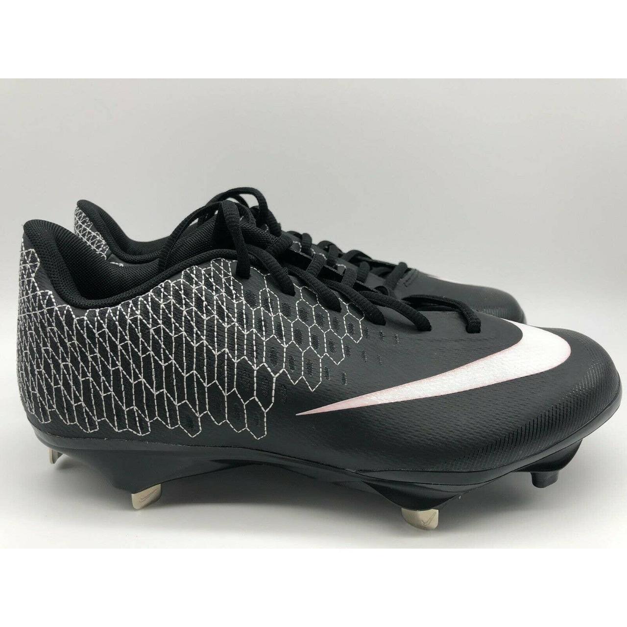 Nike Lunar Vapor Ultrafly Elite 2 Men's Baseball Cleats in Black, Size: 7 | AO7946-016