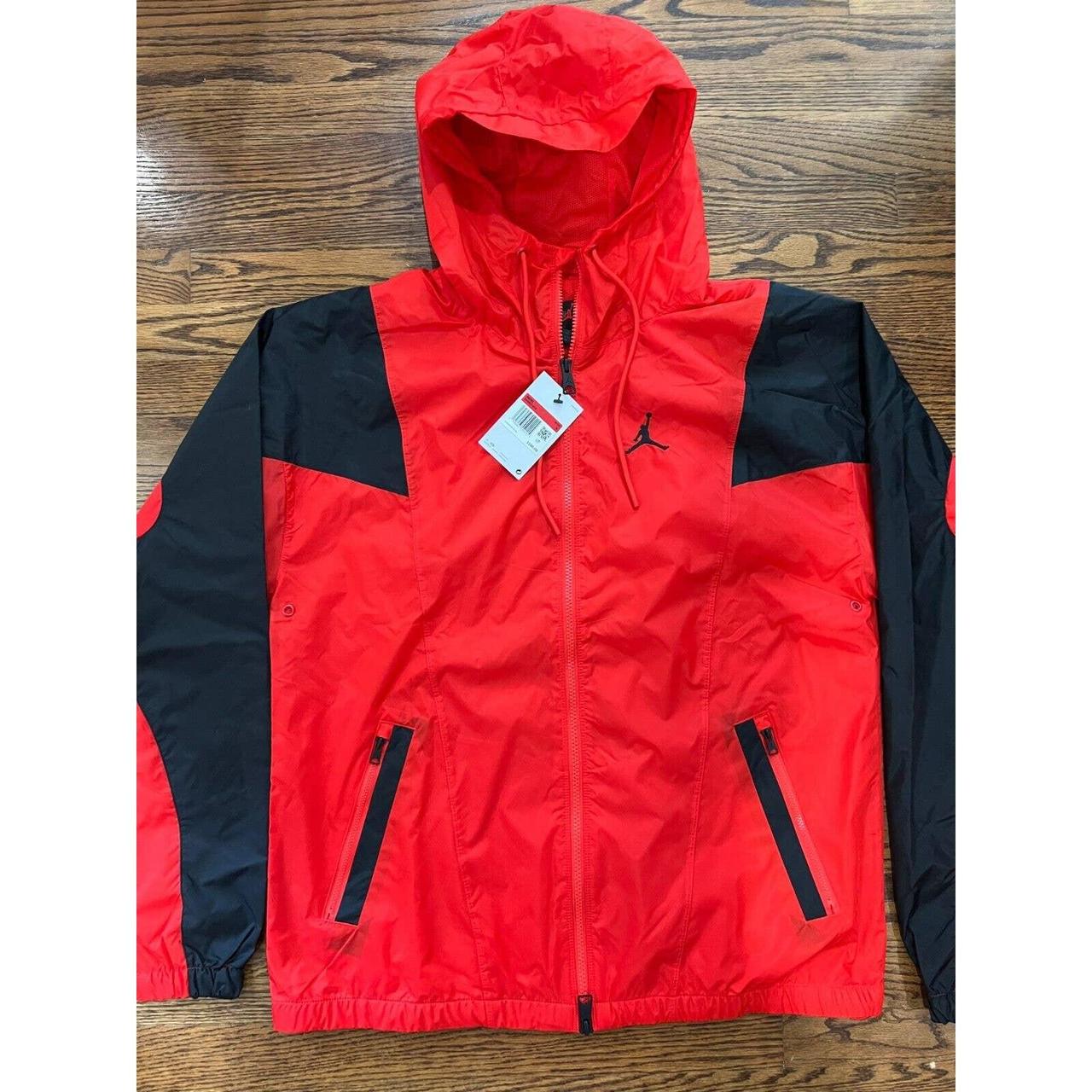 Jordan discount red windbreaker