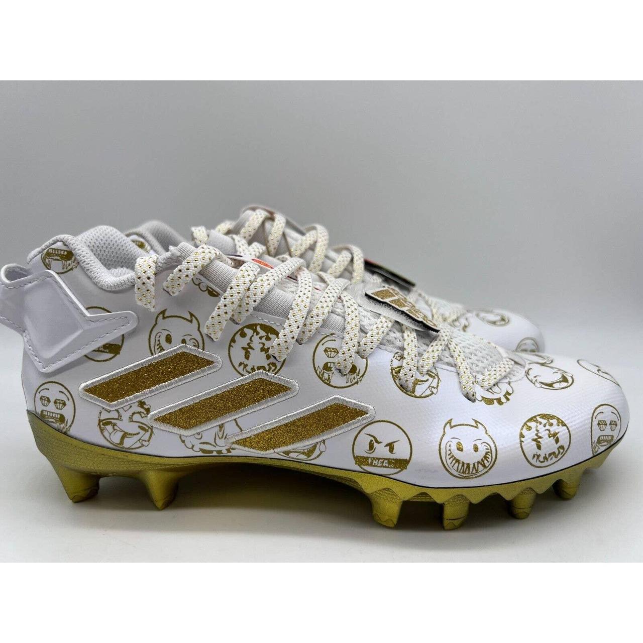 Gold football cleats size cheap 7