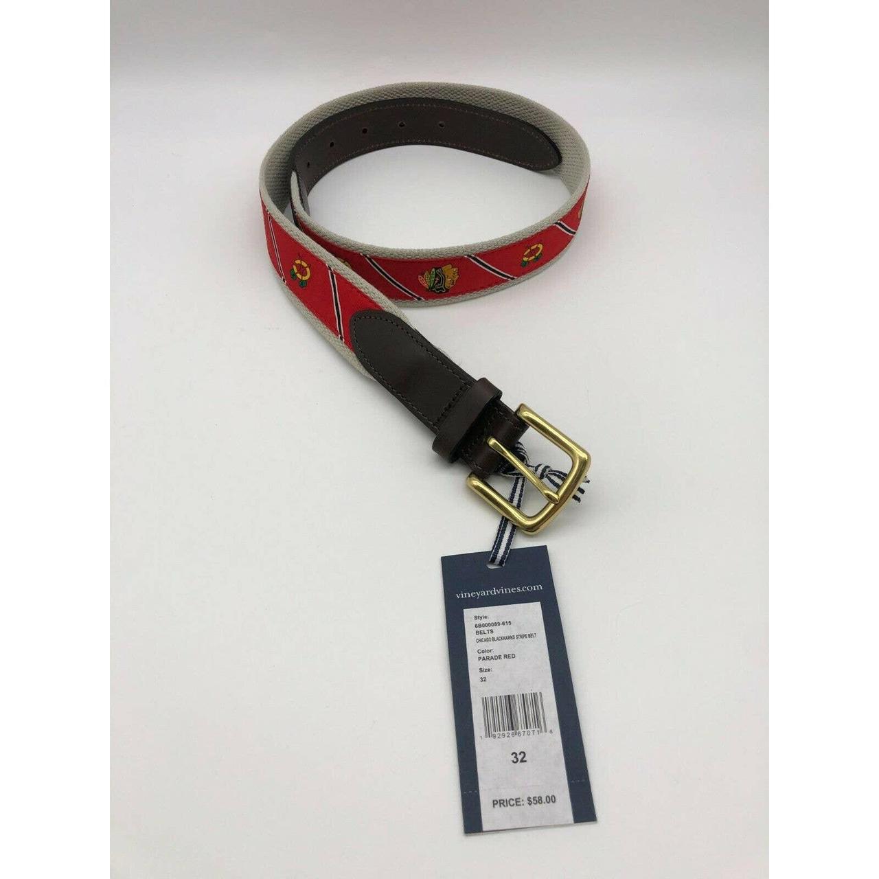 Vineyard vines belt on sale sale