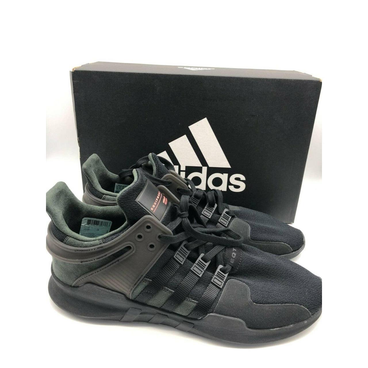 Adidas eqt support adv black outlet mens