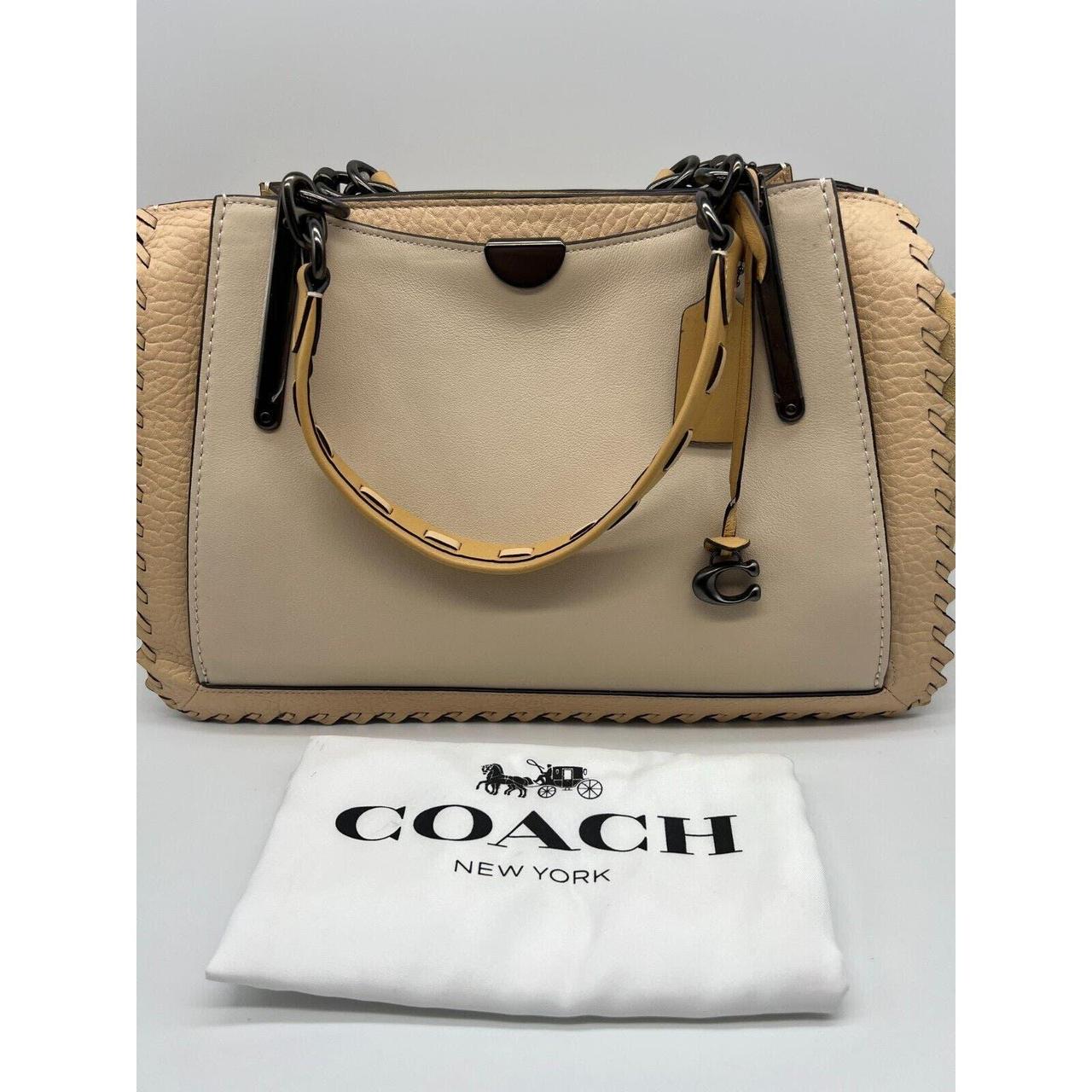 Coach Dreamer 36 In Colorblock With Whipstitch Ivory Depop