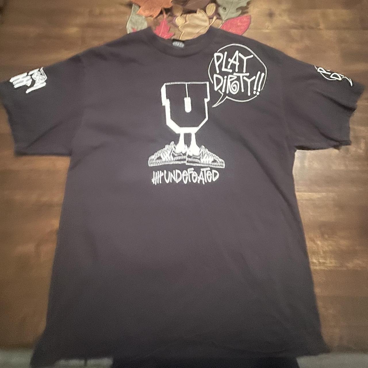 Stüssy X Undefeated Tee L Black Stüssy and | Depop