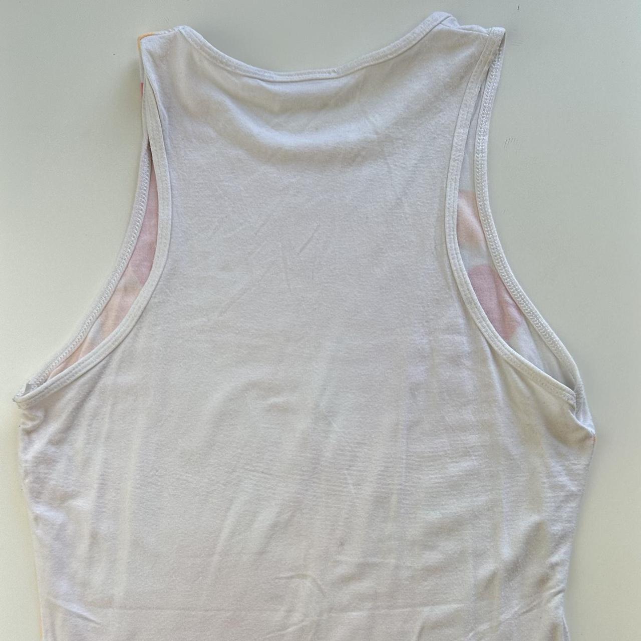 90s white vest top Old label Miss Selfridge... - Depop