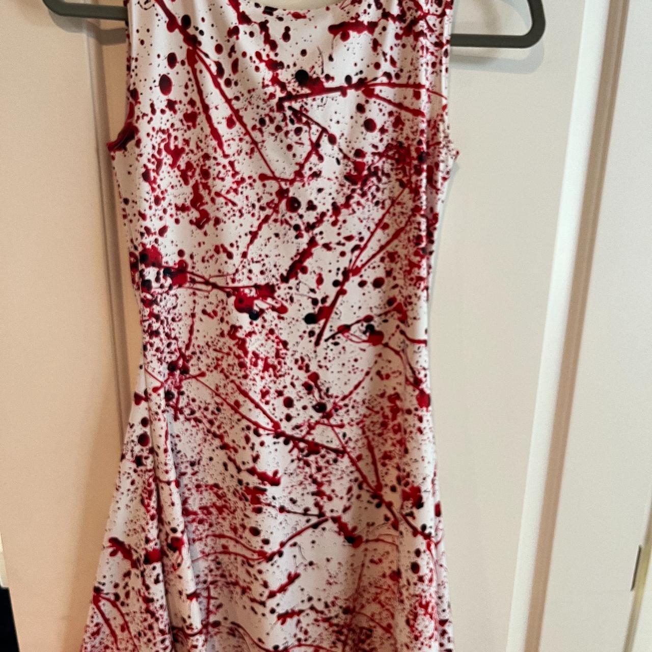 Black milk blood outlet splatter dress