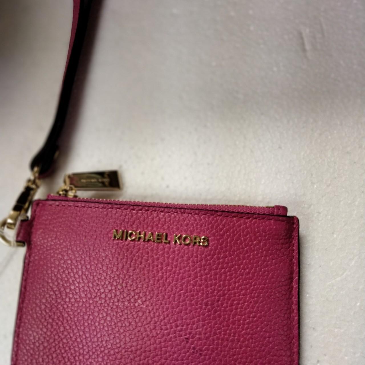 Fuschia michael kors best sale wallet