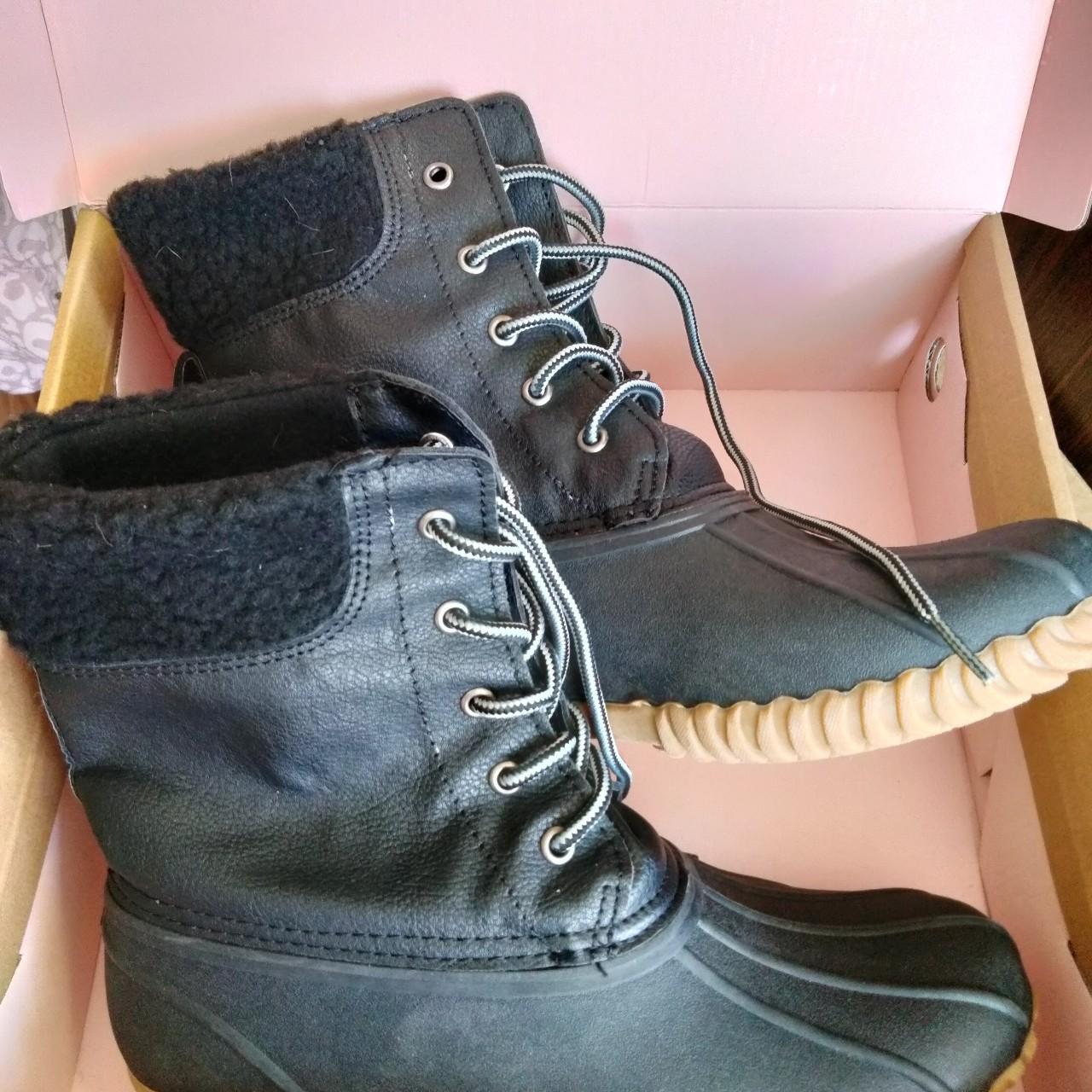 Charlotte russe lace fashion up combat boots