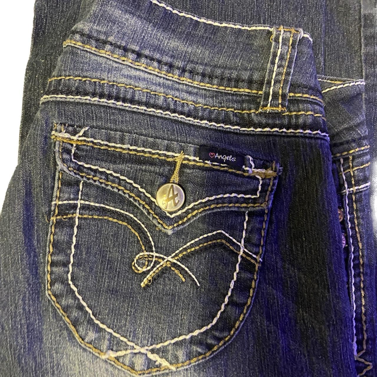 Angels jeans!! size 9 slightly worn on... - Depop