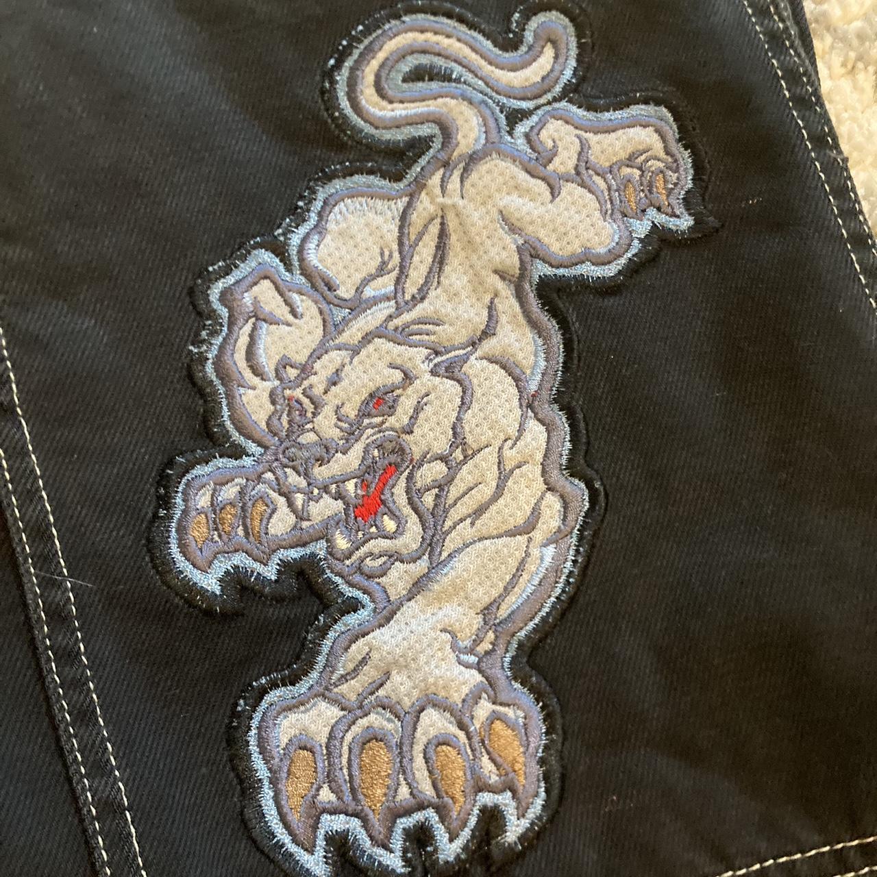 RARE #jnco white panther jeans/ jorts. These things... - Depop