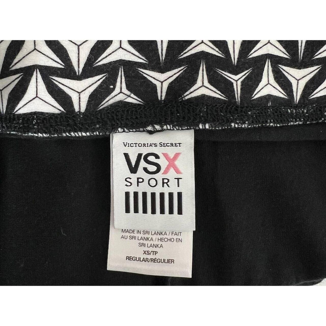 Victoria secret black and white VSX leggings XS - Depop
