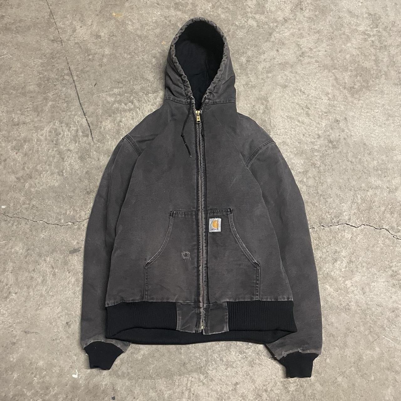 charcoal carhartt jacket