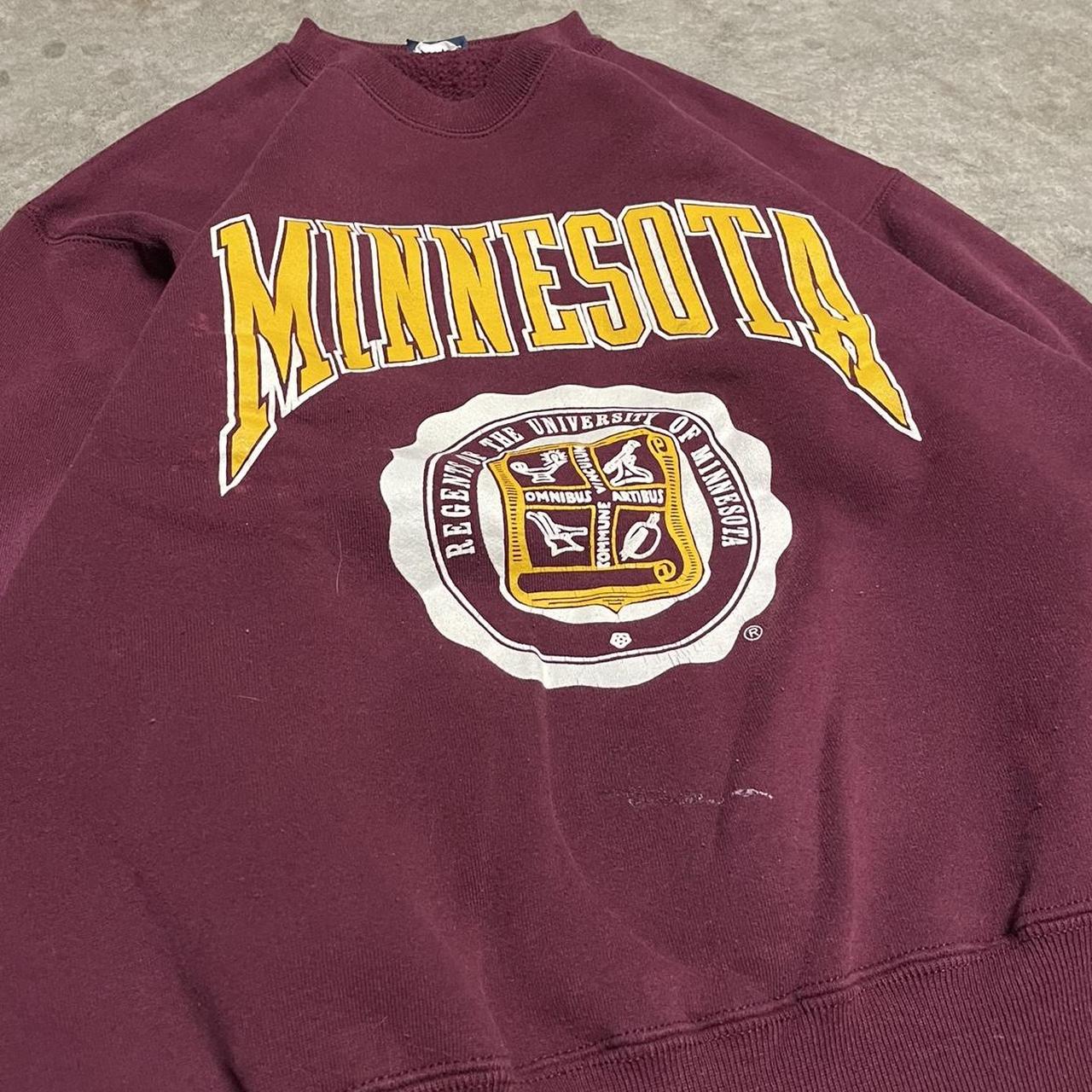 Vintage 90s Minnesota University College - Depop